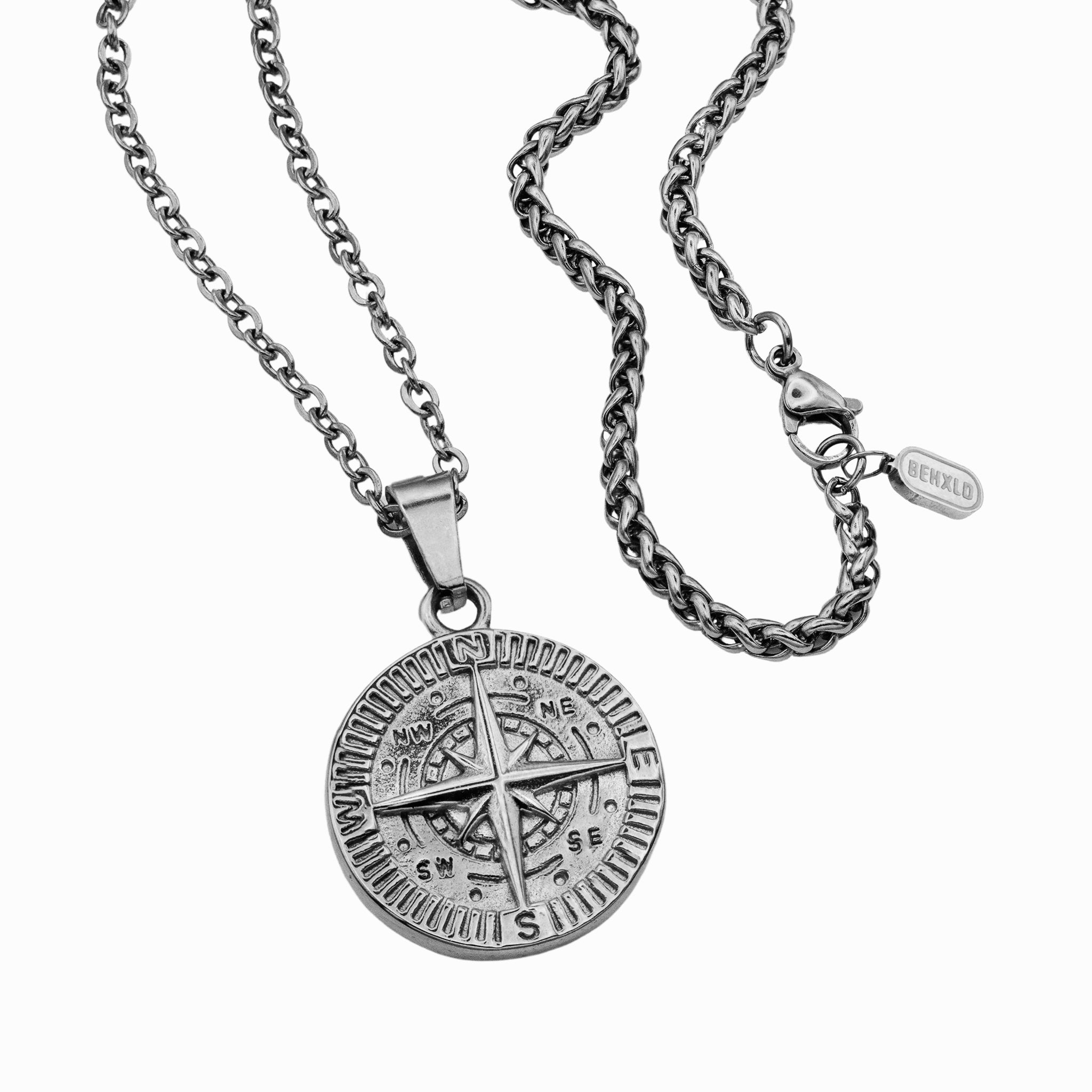 Iconic Compass Set - Silver