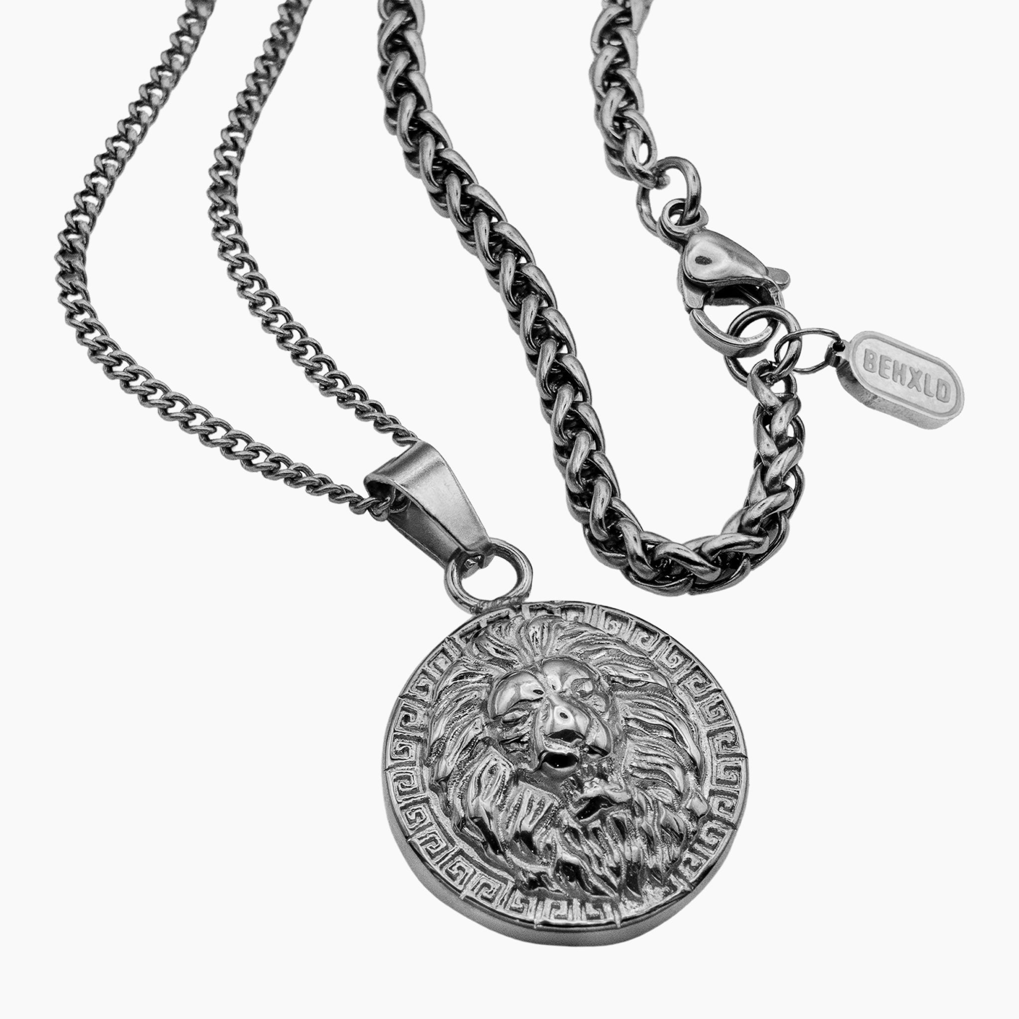 Aslan Lion Set - Silver